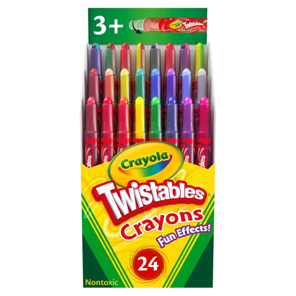 24-Count Crayola Twistables Crayons For Kids