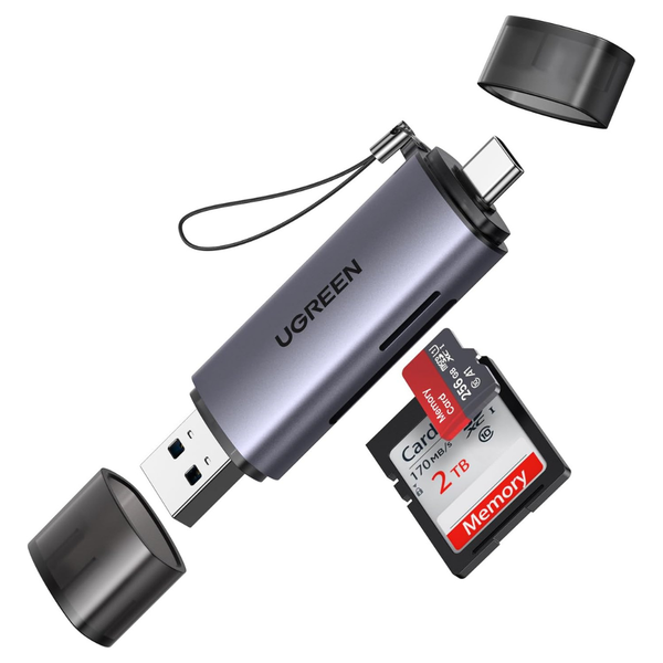 UGREEN 2-in-1 USB-C & USB-A SD Card Reader
