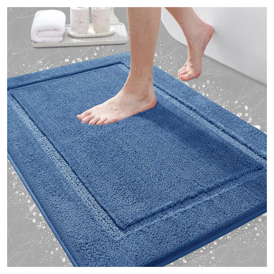 36'' X 24'' Ultra Soft Plush Microfiber Bathroom Rug