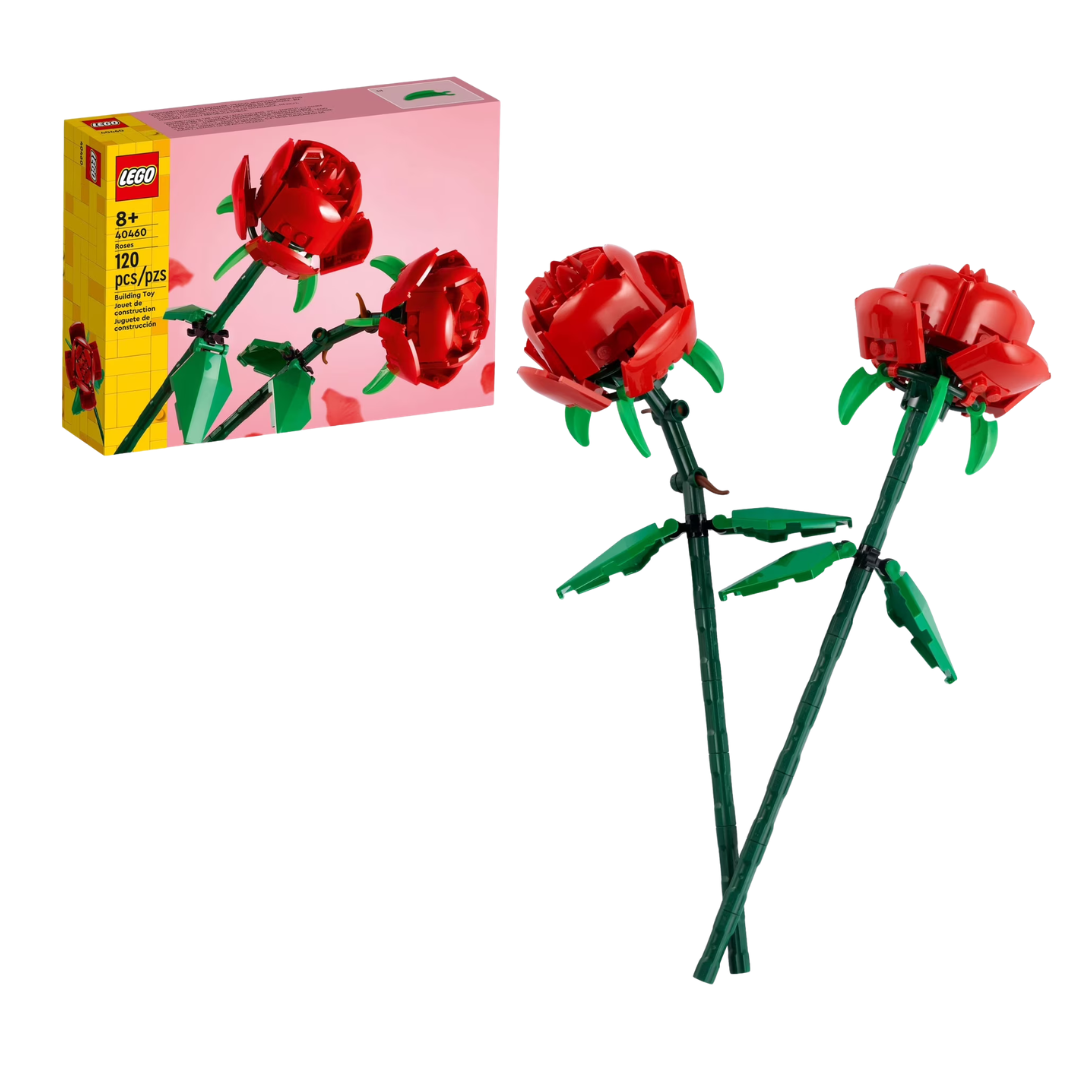 Lego Flowers Botanical Collection Unique Roses Building Kit (40460)