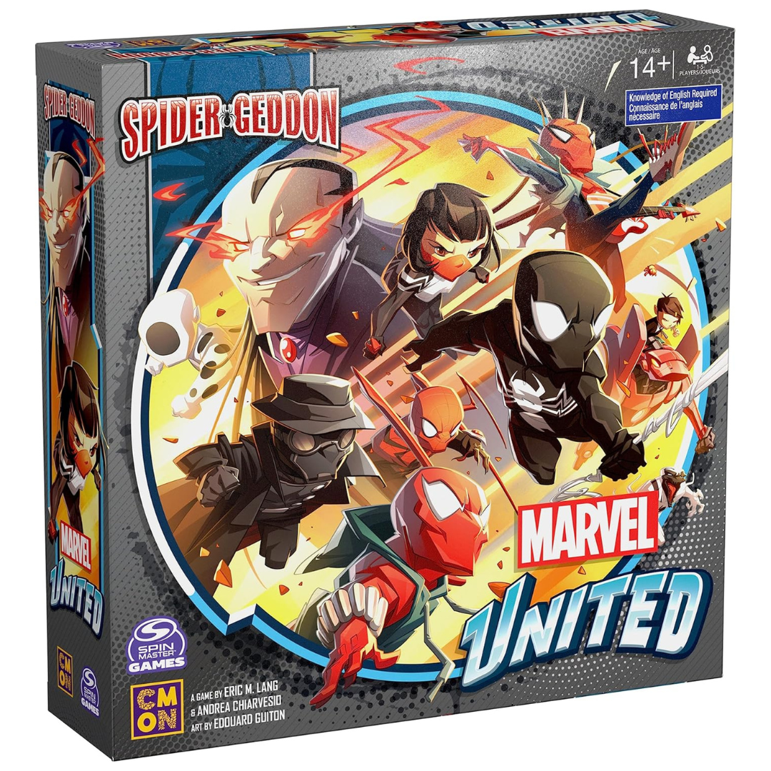 Spin Master Games Marvel United Spider-Geddon Strategy Board Game
