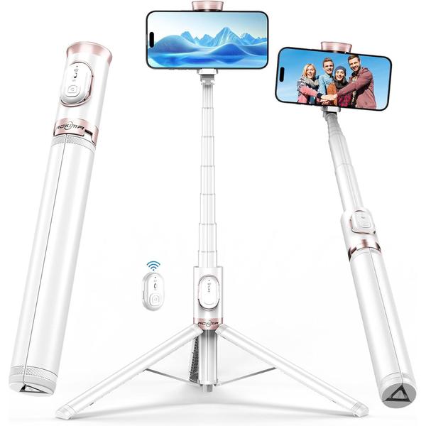 67" All in One Selfie Stick Tripod with Wireless Remote