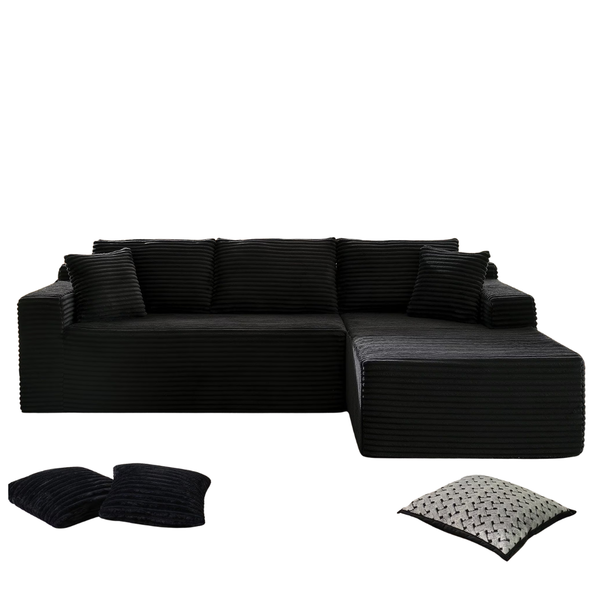 Muumblus Modular Oversized L-Shape Sectional Sofa (Various)