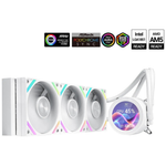 SAMA Q70 360MM Water AIO CPU Liquid Cooler With 2.8" LCD Display