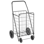 Whitmor Extra Large Utility Foldable Shopping Cart With Wheels