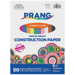 50-Pack Prang 12" X 18" Assorted Construction Paper (2 Colors)