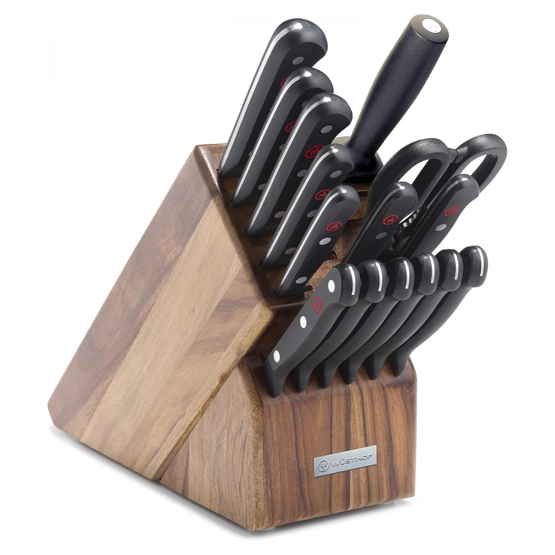 16-Piece W1/4sthof Gourmet Knife Block Set