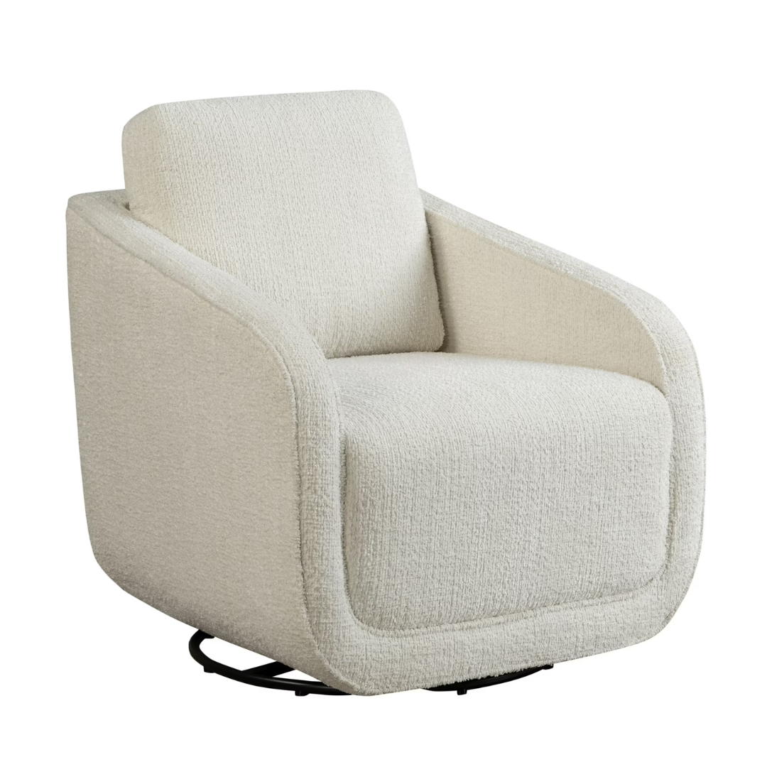 Studio Living Lychford Boho Swivel Accent Chair
