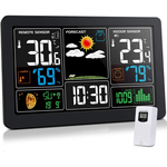 Kalawen Portable Digital Home Weather Thermometer With Alarm