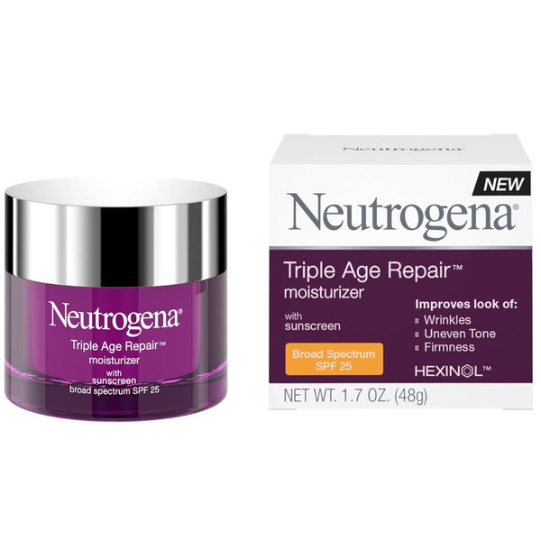 1.7-Oz Neutrogena Triple Age Repair Face Moisturizer W/ SPF 25
