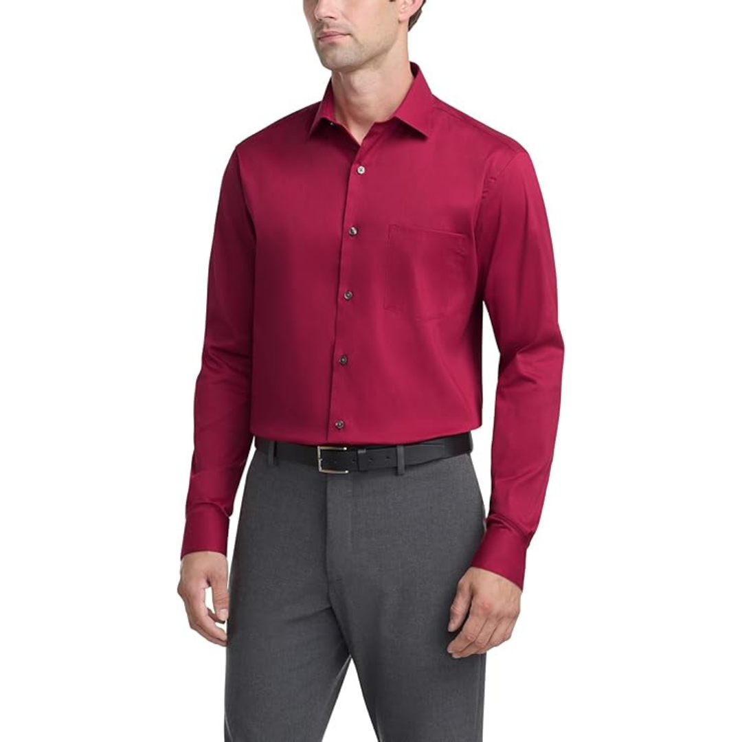 Van Heusen Men's Regular Fit Everyday Defense Stretch Shirt