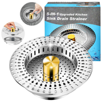 Balavina Kitchen Sink 18/8 Stainless Steel Drain Strainer