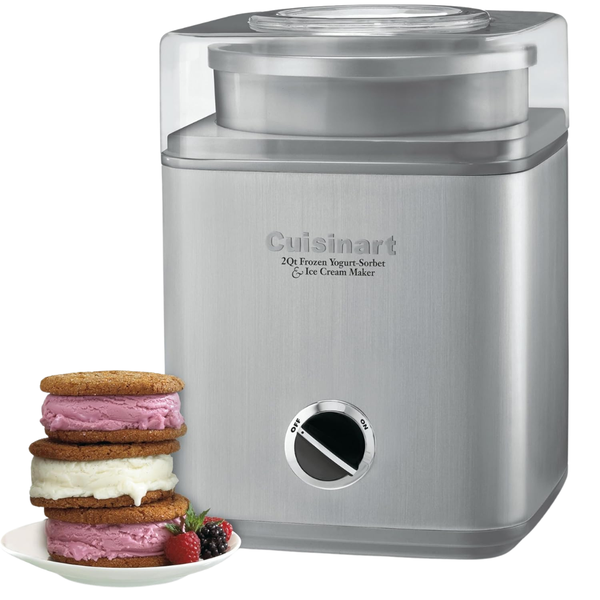 Cuisinart 2-Quart Frozen Yogurt-Sorbet & Ice Cream Maker