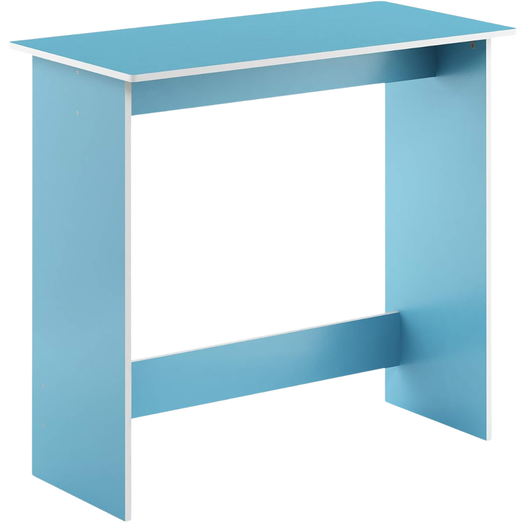 Furinno Simplistic Study Table (Light Blue, 15.5"D X 31.5"W X 29.75"H)