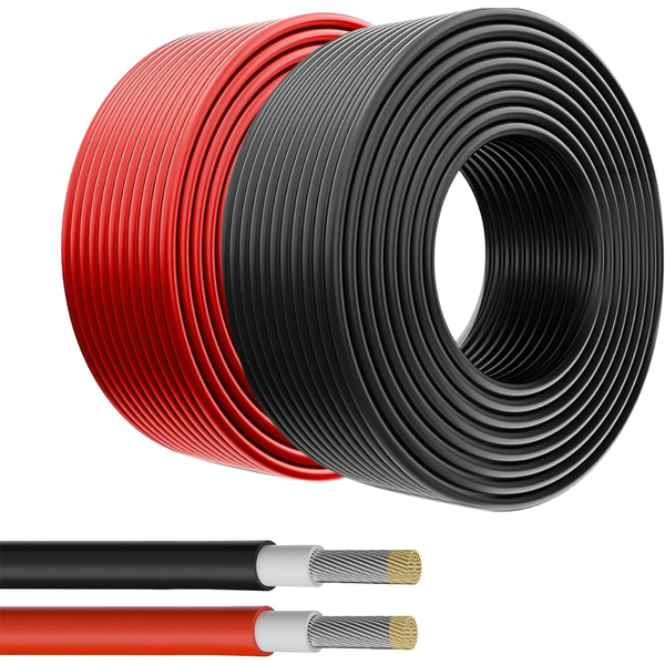 30ft Zhong Hua Jiang Solar Panel Extension Cable (2 X 15ft)