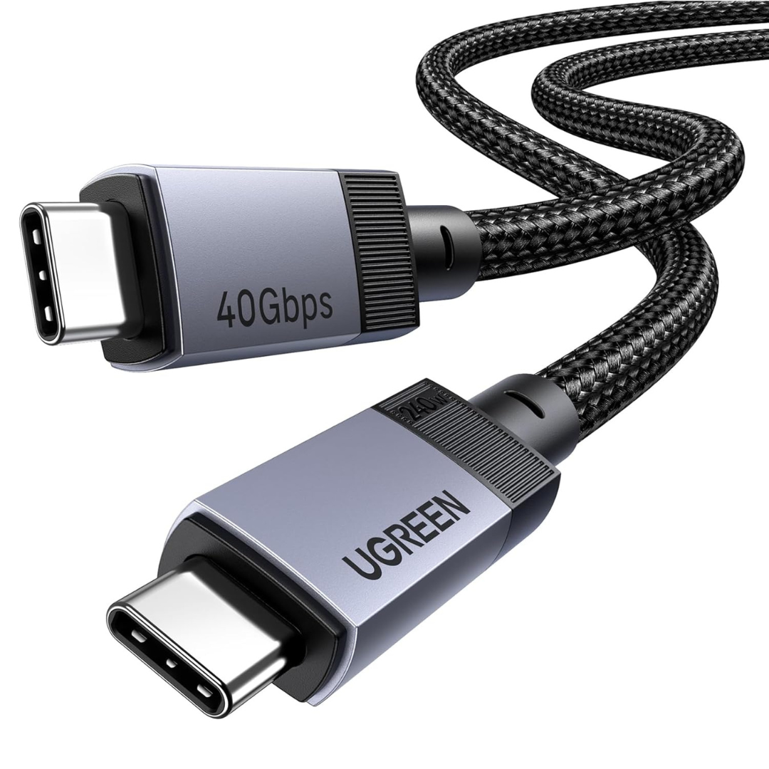UGREEN 3.3' 240W 40Gbps USB C To USB C Cable