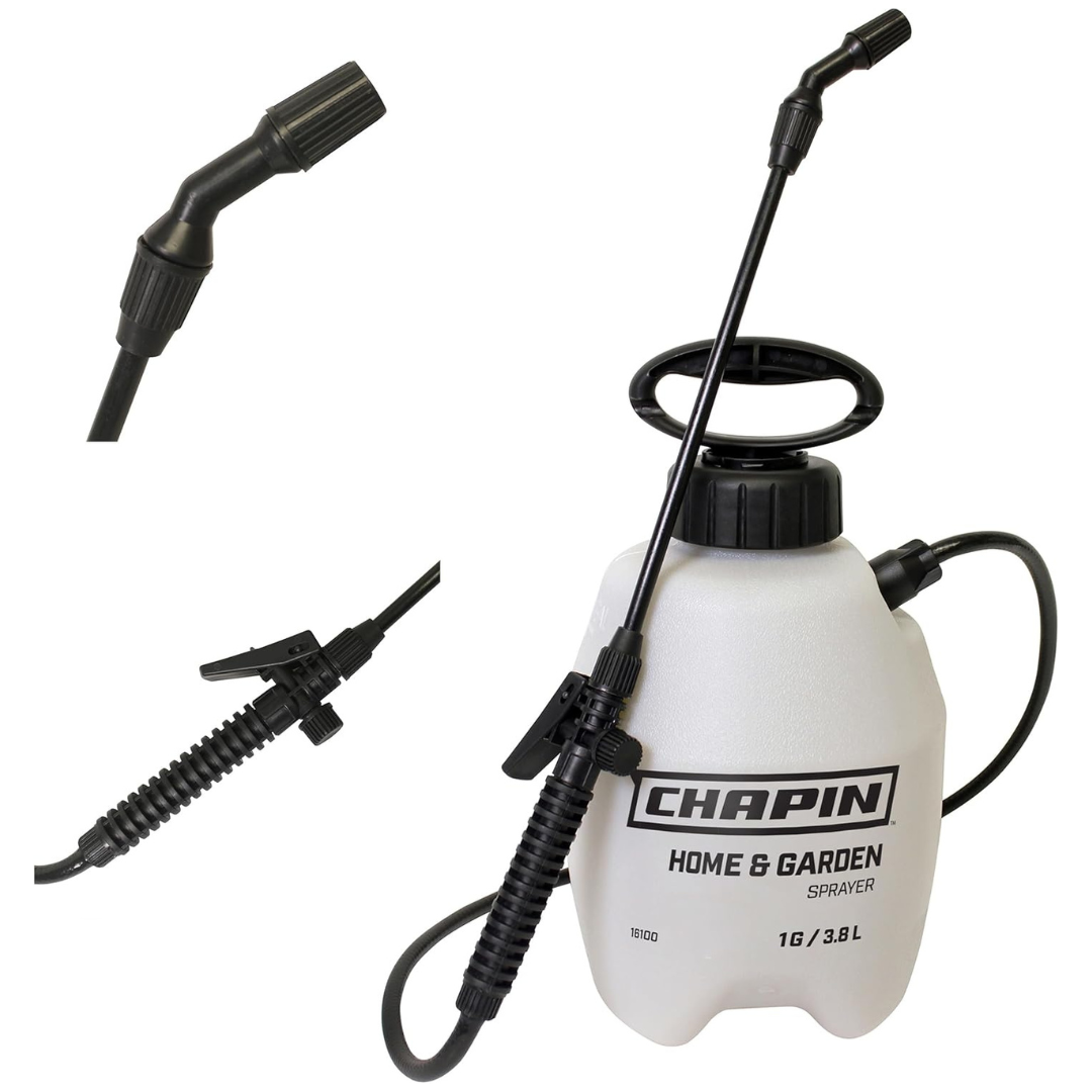 Chapin 1-Gallon Plastic Handheld Sprayer with Adjustable Spray Pattern