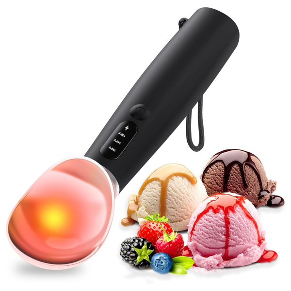 IP67 Waterproof Electric Warming Ice Cream Scoop