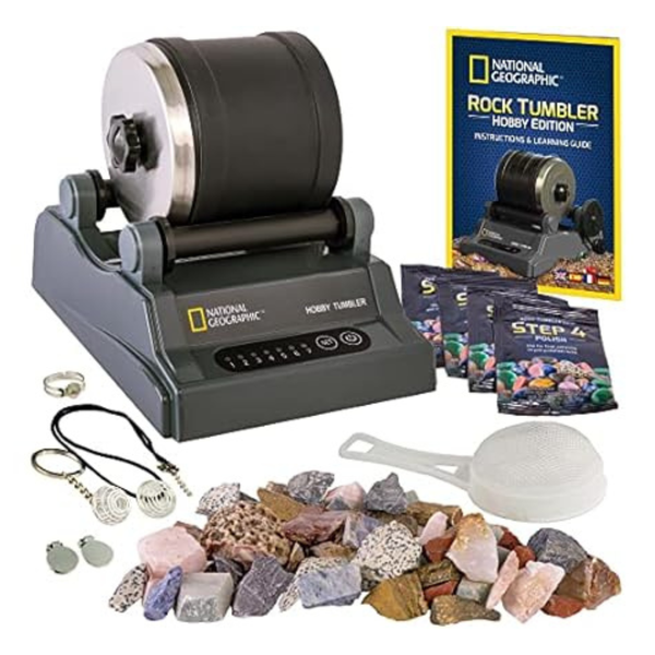 Blue Marble National Geographic Rock Tumbler Kit