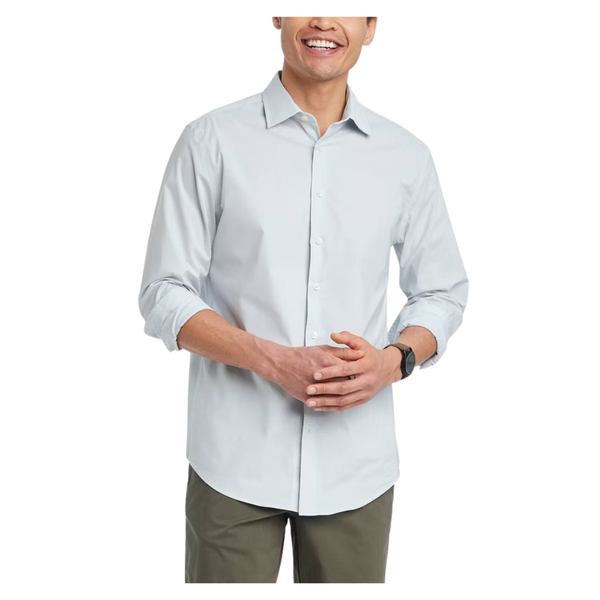 Goodfellow & Co Men's Long Sleeve Performance Button Down Dress Shirt