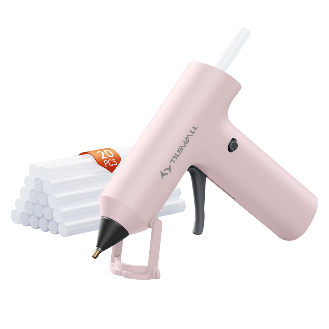 Tilswall Cordless Rechargeable Hot Glue Gun