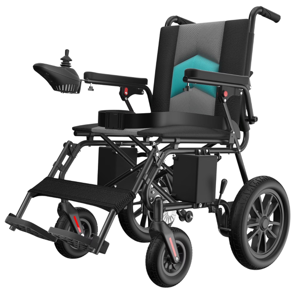 Portable Electric Smart Motorized Wheelchair W/20+ Miles Long-Range