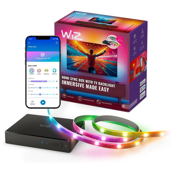 WiZ Connected HDMI Sync Box With TV Backlight
