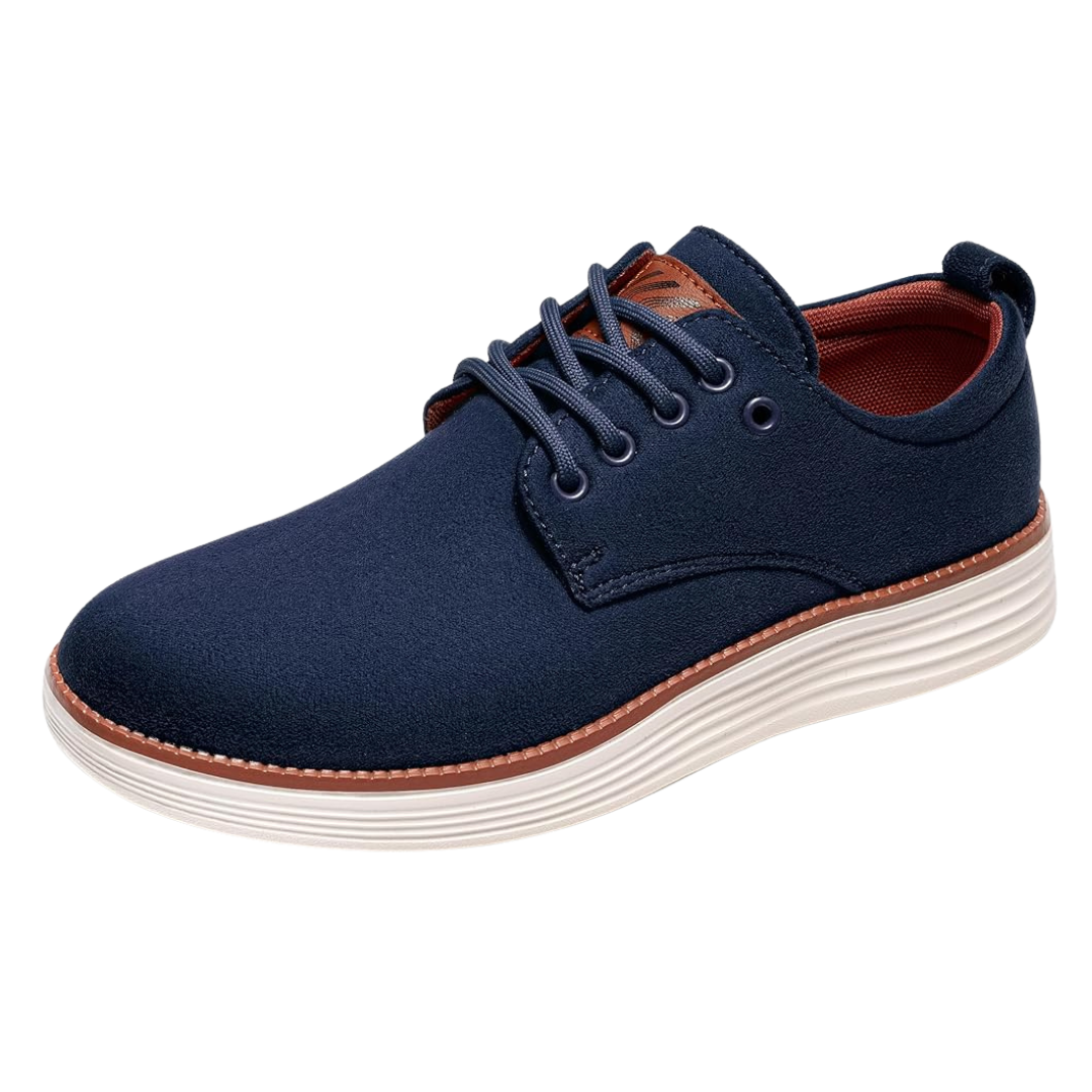 Larwen Men's Comfortable Formal Lace-Up Dress Oxford Shoes (2 Colors)