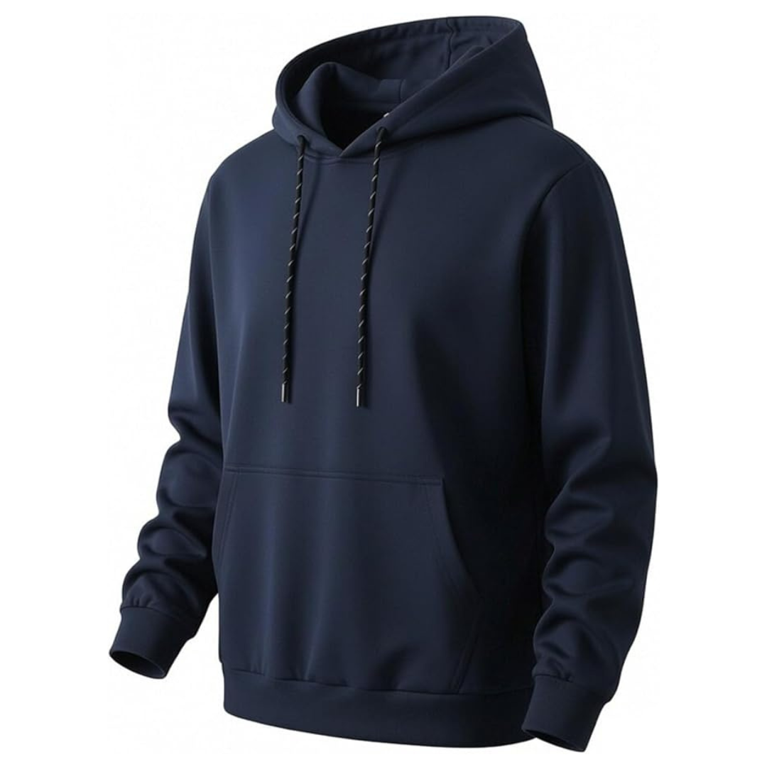 Men's Casual Ultra Soft Loose Fit Hooded Sweatshirt (Various)