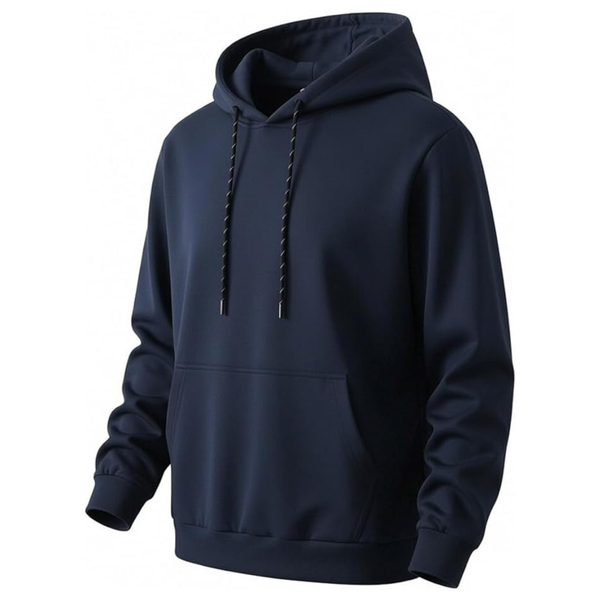 Men's Casual Ultra Soft Loose Fit Hooded Sweatshirt (Various)