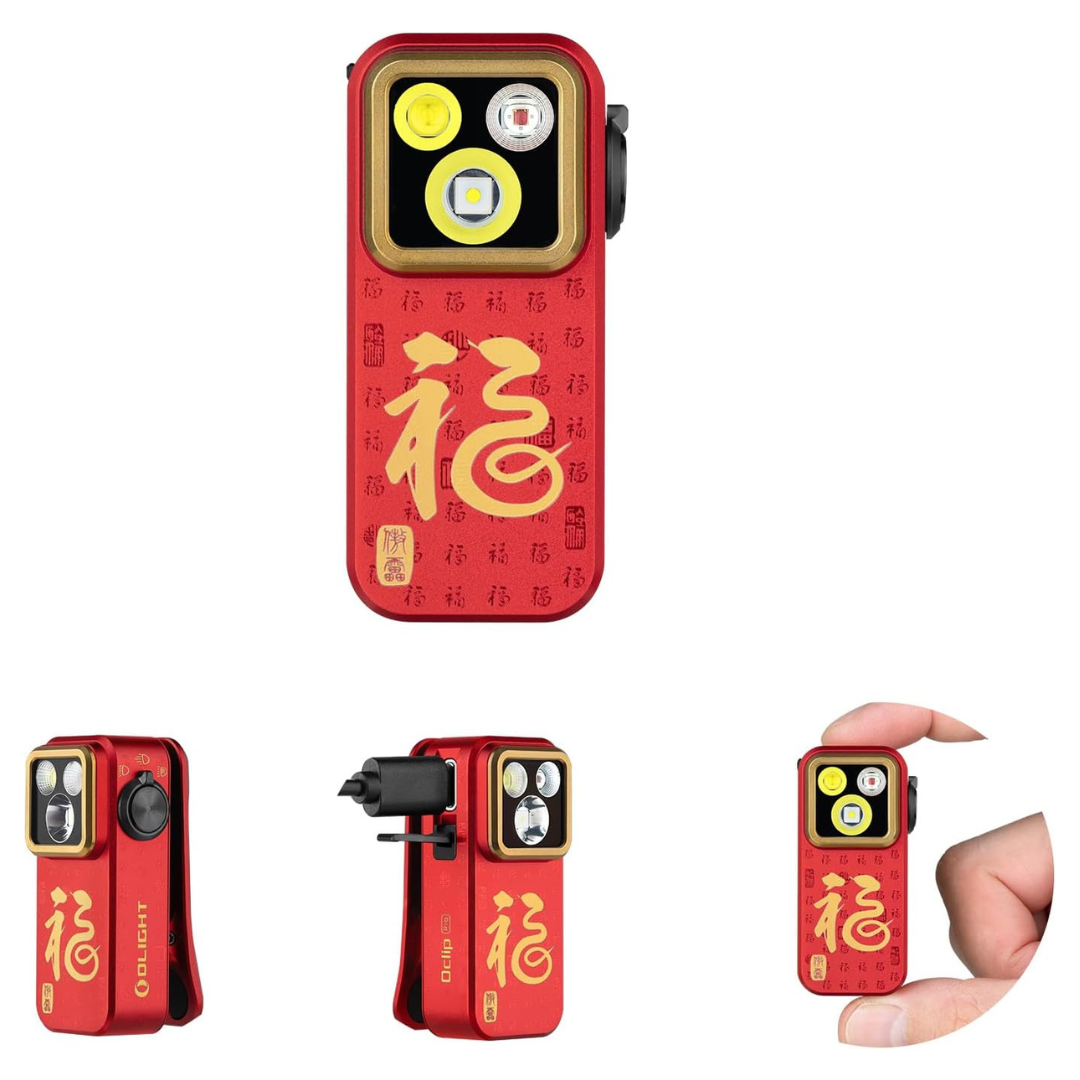 OLIGHT Oclip Pro EDC 500 Lumens Clip-on Rechargeable Flashlight (Various)