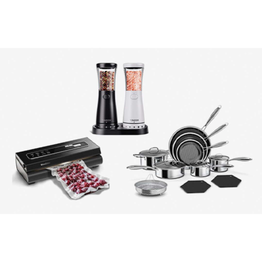 Up To 71% Off On Sizzle & Save Kitchen Sale At Woot
