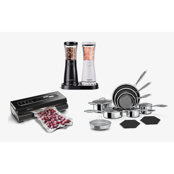 Up To 71% Off On Sizzle & Save Kitchen Sale At Woot