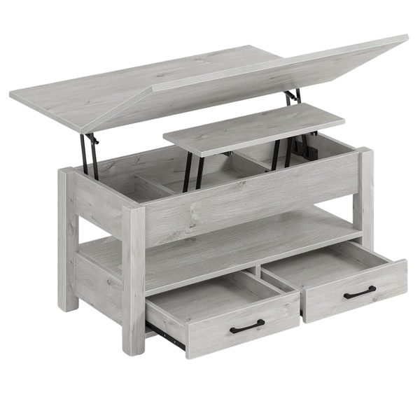 Rolanstar Multi-Function Lift Top Coffee Table W/ Drawers