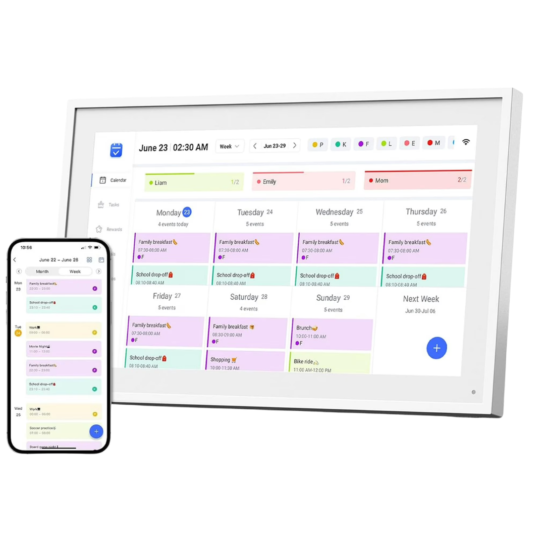 IYooker 10.1" Smart Digital Calendar Planner & Chore Chart