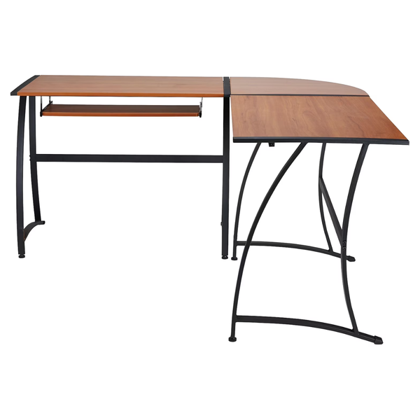 Staples Gillespie 62" W L-Shaped Computer Desk