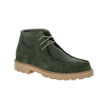 No Boundaries Men's Suede Mid-Top Derby Shoes (Olive)