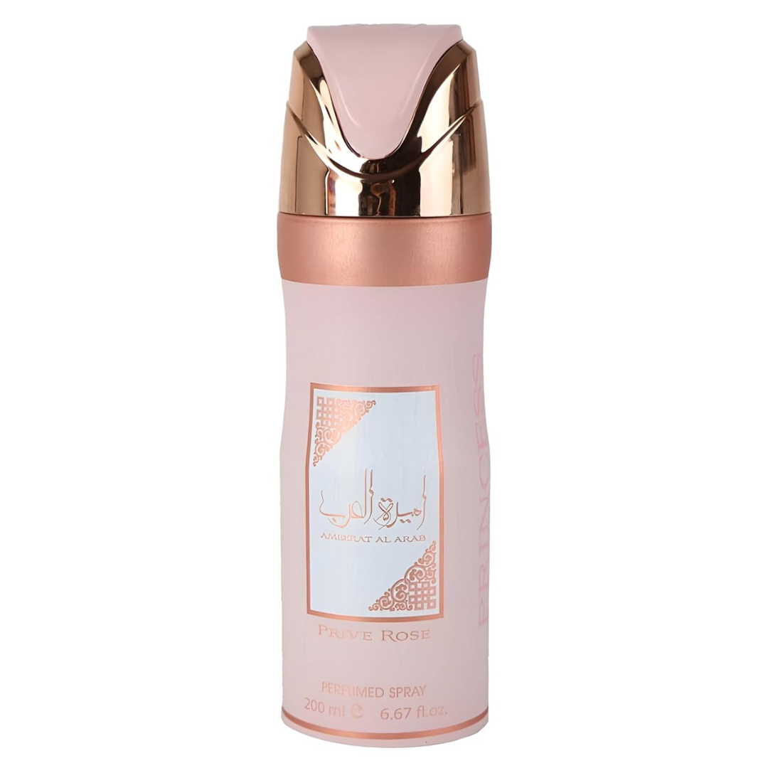 6.67 Ounce Women's Al Arab Prive Rose Perfumed Deodorant Spray