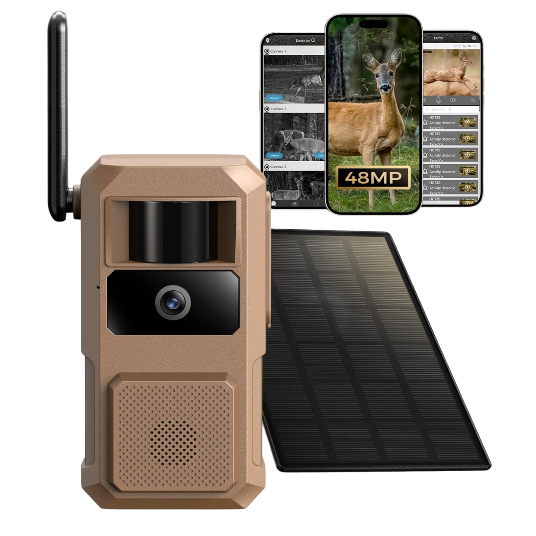 Loatos 48MP AI Animal Detection 2K 4G LTE Trail Camera