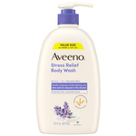 Aveeno Stress Relief Body Wash (33oz Pump Bottle)