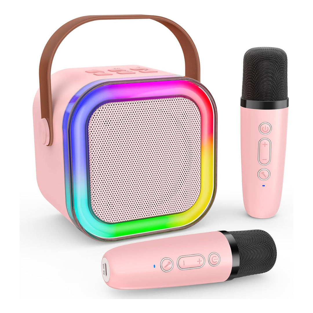 Portable Kids Mini Karaoke Machine With Microphone
