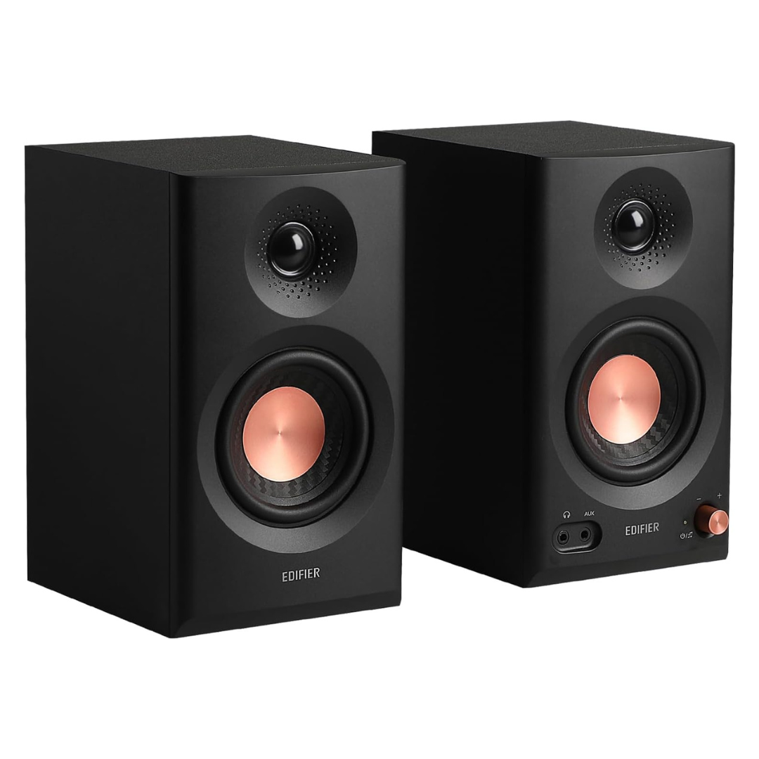 MR3 36-Watt-Continuous Powered 2.0 Studio Monitor Speaker System (Pair)