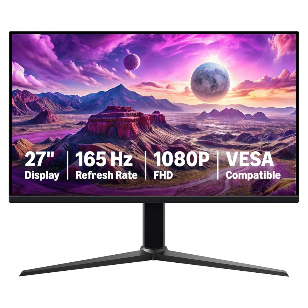 27" Amazon Basics G27M2020GNA FHD 165Hz 1ms IPS Freesync Gaming Monitor