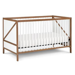 Suite Bebe Pixie Zen 3-in-1 Convertible Crib With Round Spindles