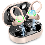 Matast 5.4 Wireless Sports Earbuds W/ ENC Noise Cancelling Mic & Earhooks (Various)