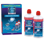 2-Pack Clear Care Triple Action Cleaning & Disinfecting Solution