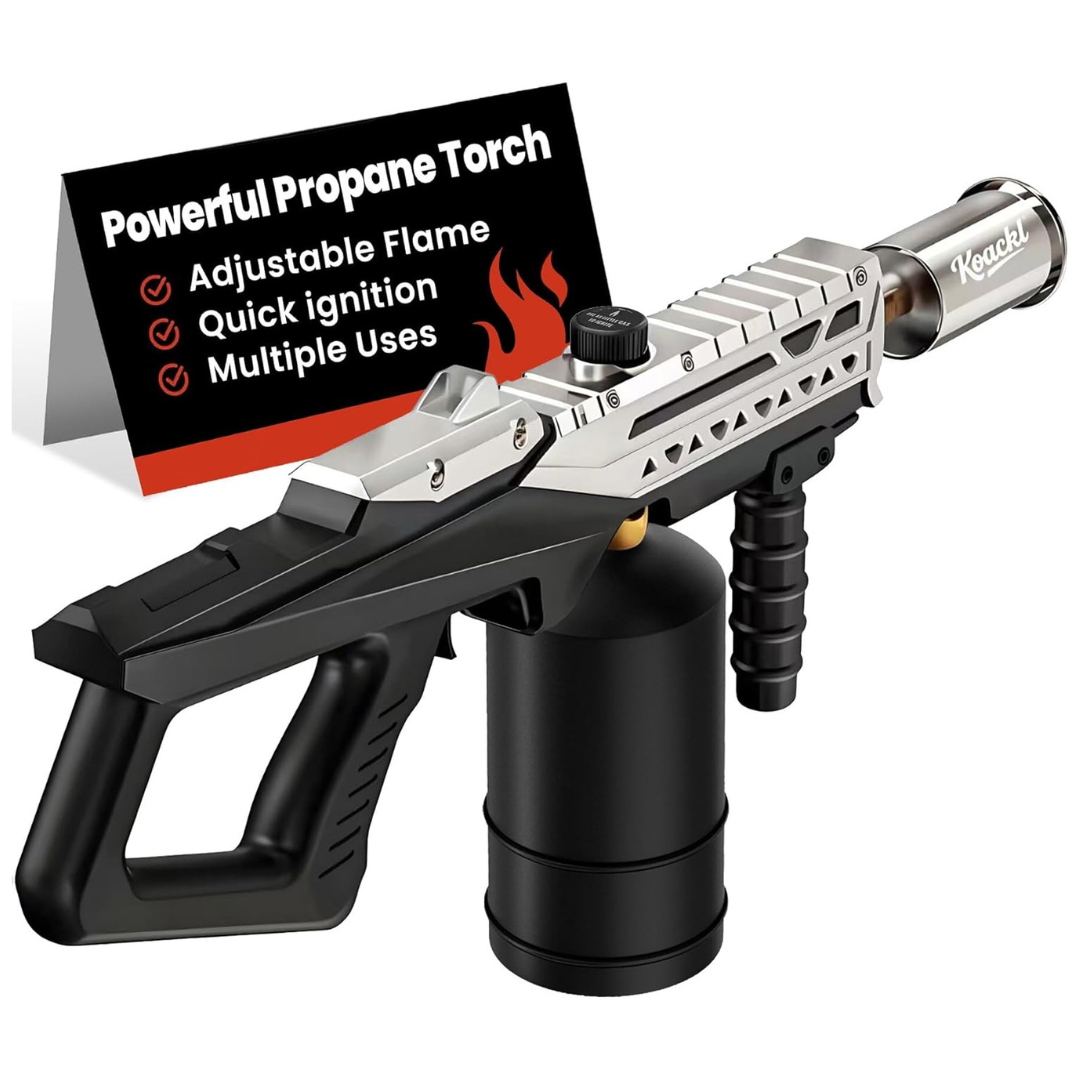 Adjustable Powerful Propane Torch Gun With Igniter