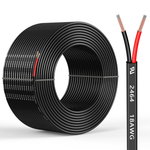 Mziklr 18 Gauge 2 Conductors 150-Feet Electrical Wire