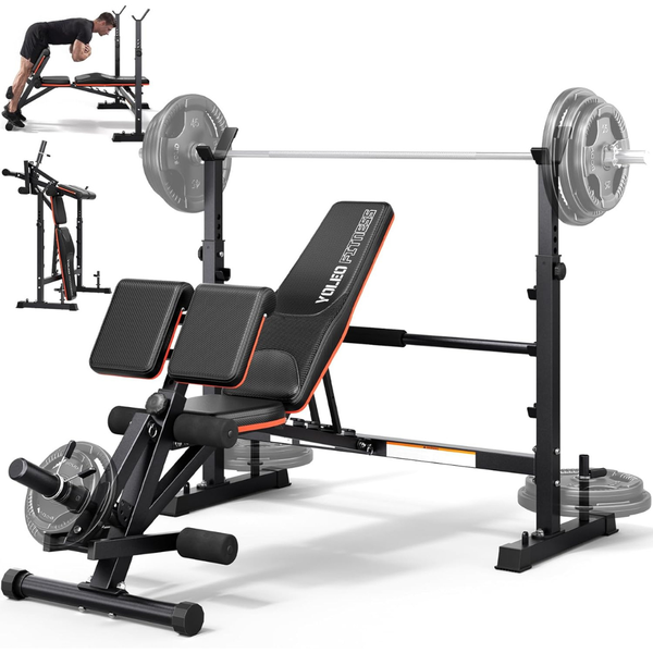 Yoleo 1+X Olympic Weight Bench
