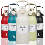 45oz Bjpkpk Insulated Water Bottle with Straw & Lid